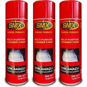3 Adet Smx Çok Amaçlı Temizleyici Köpük Sprey