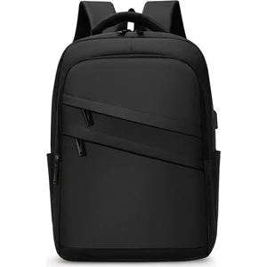 Iş Sırt Çantası Erkek Sırt Çantası Açık Seyahat USB Laptop Çantası Okul Çantası (Yurt Dışından)