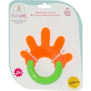Birlik Toys URT038-004 Babycim El Dişlik Çıngırak -