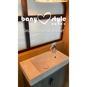 Cerastyle Sharp 60 x 30 Etajer Uyumlu Lavabo