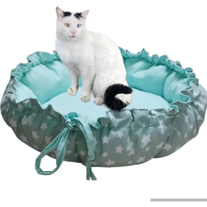 Güllüce Home Kedi Köpek Yatağı*yıkanabilir*çift Taraflı Kullanım