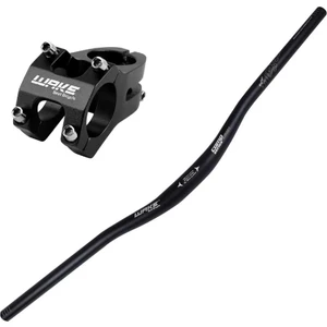 Alüminyum Siyah 31.8 780MM Riser Mtb Gidonu + Gidon Boğazı Seti