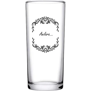 4'lü Muhabbet Iyi Dilek Rakı Bardağı 200 cc | Rakı Kadehi Seti 4'lü