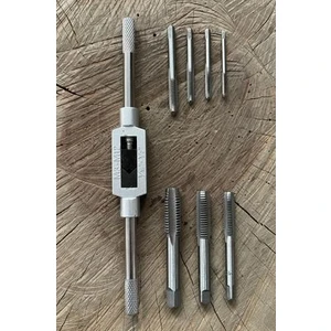 Dmr Kollu Klavuz Seti Metrik Civata Diş Açma Seti 8pcs