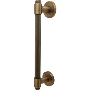 Punch Zamak A213 Mat Antik Sarı Çekme Kol Sürgülü Kapı Çekme Kolu 25 cm 1 Takım