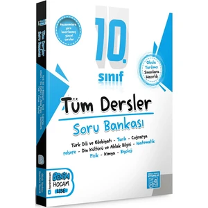Benim Hocam Yayınları 2024 10. Sınıf Tüm Dersler Soru Bankası