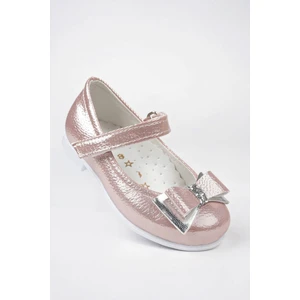 Pudra Vakko Kız Bebe Ayakkabı