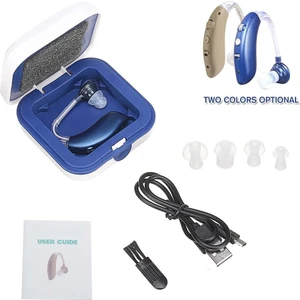 Açık Mavi Renk MMM Plus 2024 Yeni Piyasaya Sürülen Yeni Bir Mini Şarj Edilebilir Ses Yükseltici Cihaz