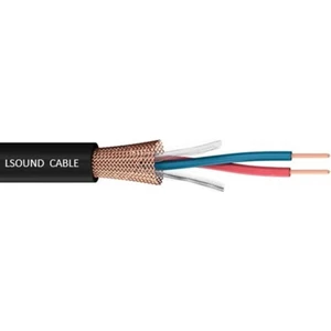 Profesyonel Stereo Mikrofon Kablosu 1 mt - Ipli ve Blendajlı - Siyah