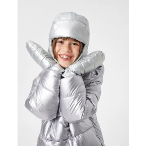 Şişme Eldiven Tek Parmak Parlak İçi Kürklü