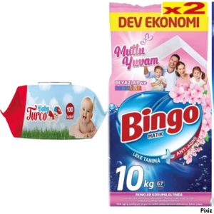 Baby Turco ve Bingo Beyazlar Renkliler Için  20KG