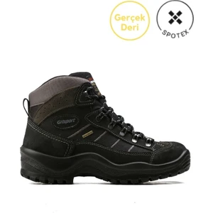 Grisport Unisex Gerçek Deri Waterproof Trekking Bot Ve Ayakkabısı 10606S26T Siyah
