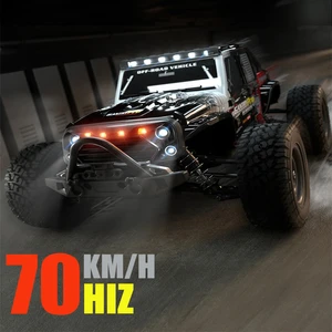 Mofy Baby Gantry Pro Fırçasız Motor 70KM Hız Yapan Uzaktan Kumandalı Metal Iç Aksam Rc 4WD Araba