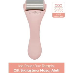 Docteur Blanc Ice Roller Buz Terapisi Cilt Sıkılaştırıcı Masaj Aleti Pembe