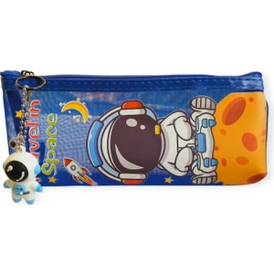 Astronot Desenli File Kalem Çantası