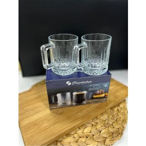 Yeni Seri Elysia 2 Li Kulplu Bardak-Fincan 250CC 55432