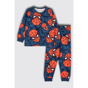 Süper Kahraman Örümcek Adam Desenli  Pamuk Erkek Çocuk Pijama Takımı
