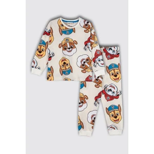 Mutlu Paw Patrol Desenli  Pamuk Çocuk Pijama Takımı