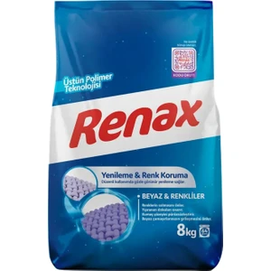 Beyaz ve Renkliler Toz Çamaşır Deterjanı 8 kg