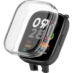 Kny Xiaomi Redmi Watch 3 Için 360 Derece Kasa ve Ekran Koruyucu Gard Silikon Kapak