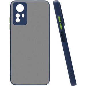 Xiaomi Redmi Note 12S Kılıf Renkli Kenarlı Buzlu Kamera Korumalı Hux Kapak