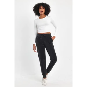 Kadın Rahat Kalıp Softech Polar Sweat Eşofman Altı SPR24EA97