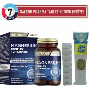 Magnesium (Magnezyum) Complex Tablet + Gp Tablet Kutusu