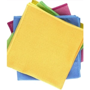 Bio Mix 20LI Mikrofiber Baklava Desen Temizlik ve Cam Bezi (30X40)