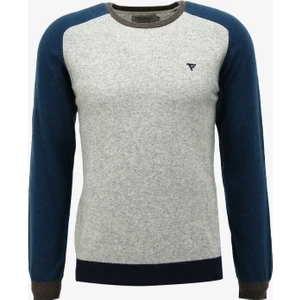 Fred Mello Bisiklet Yaka Slim Fit Bej Erkek Kazak FM23W31MG
