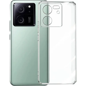 Xiaomi Mi 13T Pro Kılıf Kamera Korumalı Sert Sararmayan Şeffaf Droga Kapak