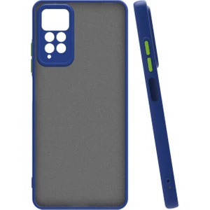 Xiaomi Redmi Note 12 Pro Plus Kılıf Renkli Kenarlı Buzlu Kamera Korumalı Hux Kapak