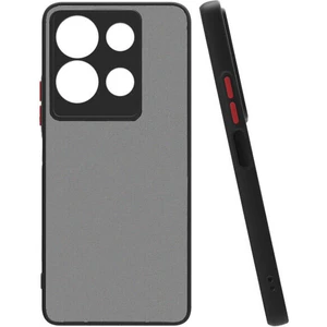 Infinix Note 30 4g Kılıf Renkli Kenarlı Buzlu Kamera Korumalı Hux Kapak