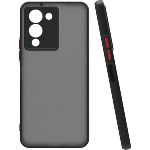 Infinix Note 12 Kılıf Renkli Kenarlı Buzlu Kamera Korumalı Hux Kapak