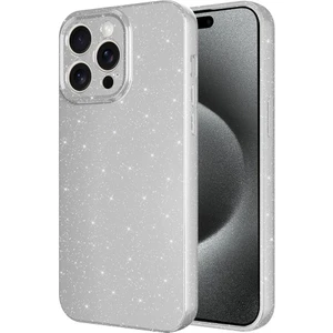 Apple iPhone 15 Pro Kılıf Kamera Korumalı Simli Lux Koton Silikon