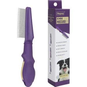 Kedi ve Köpekler Için Pire Tarağı  Mor Renk