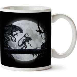 Alien Matata Iki Tarafı Baskılı Kupa Bardak