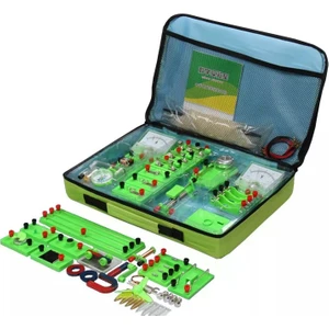 Fizik Deney Seti Elektrik Elektromanyetizma Taşıma Ve Saklama Çantası İle