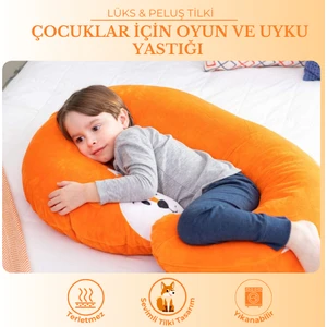 Lüks Çocuk Oyun ve Uyku Yastığı ( 50X100CM)