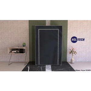 Çelik Profilli Yorgan Hurcu Yüklük Portatif Kumaş (Hurç)