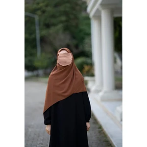 Medine Ipeği Büyük Boy Tarçın Eşarp   120 x 120