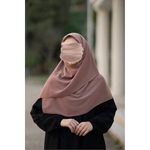 Medine Ipeği Büyük Boy Yavruağzı Eşarp   120 x 120