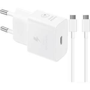 Sepetin Burada Samsung T2510N 25W Şarj Aleti Type-C To Type-C 6A 120W 2metre Kablolu Beyaz