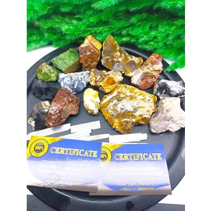 Doğal Taş Cenneti Doğal Taş Konfeti Set (500 Gram )Kampanyalı Set (Sertifikalı)