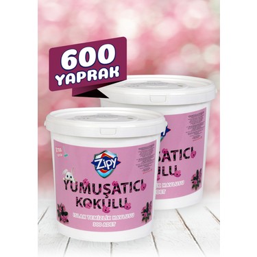 Zipy 2'li 600 Yaprak Yumuşatıcı Kokulu Yüzey Temizlik Fiyatı