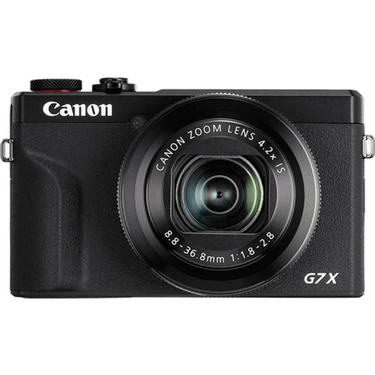 CANON D.CAM G7X M III BK 20,1 MP Kompakt Dijital Fotoğraf Makinesi Gelişmiş Çekim