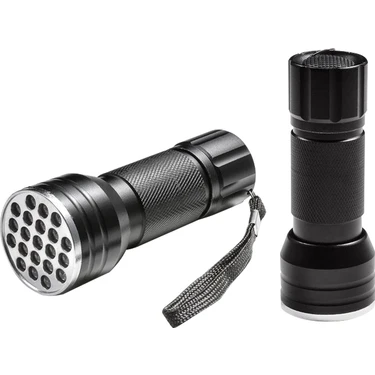 Ayt Powermaster PM-6351 Uv Işınlı 21 Ledli Ultraviole El Feneri Ultraviyole Mor Işık Fener Lamba
