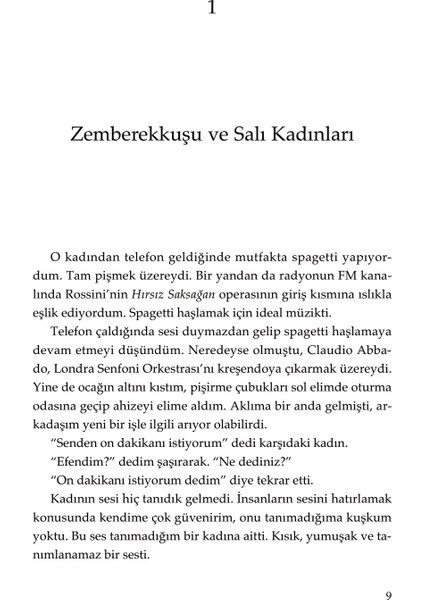 Ortadan Kaybolan Fil - Haruki Murakami modelleri