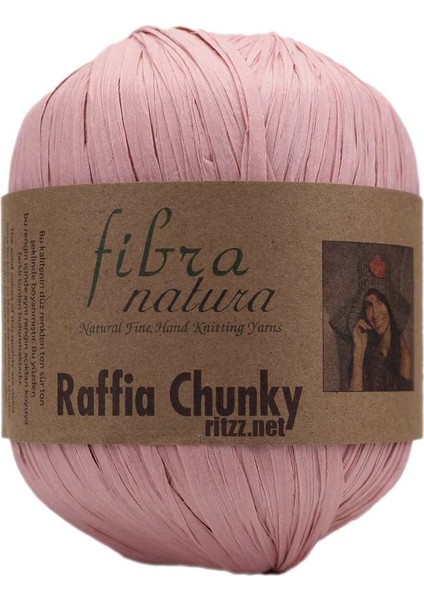 Raffia Chunky 114-04 Pudra