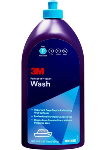 ™ Perfect-It™ 09035E Tekne Yıkama Şampuanı (946 ml)