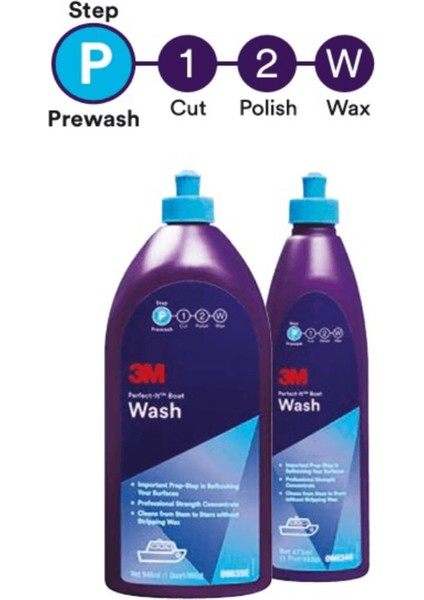 ™ Perfect-It™ 09035E Tekne Yıkama Şampuanı (946 ml)
